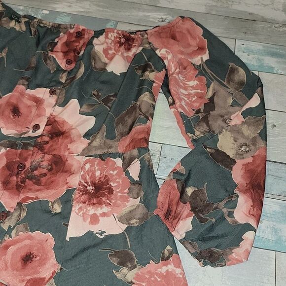 Brigitte Bailey Floral Print Dress size Small - Picture 4 of 6